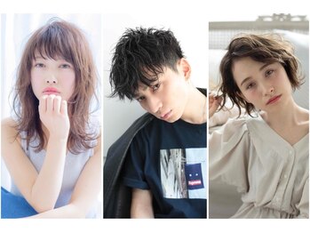リンダバイネオリーブ 白楽店(Linda by neolive)の写真/ふわっと弾むようなカールで動きのある表情に♪ダメージレス薬剤使用で毛先までしっとりまとまる！[白楽駅]