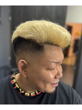 ピシャッとニ代目銀二郎 リーゼント