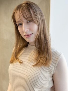 コードライン 沼津店(CODE.LINE) 《CODE.LINE》海外風大人レイヤーストレートミディ