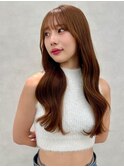 レイヤー/ネビージュ/韓国ヘア/イメチェン/縮毛矯正/中野/