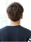 ハーフアップショート