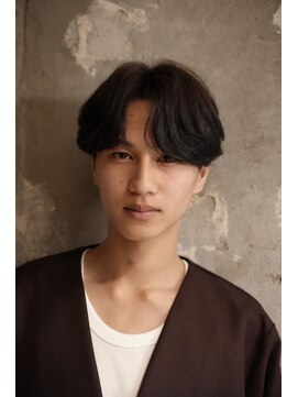 アカ(ACA) センターパート ニュアンスパーマ 札幌 大通