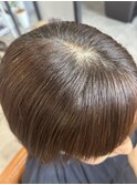 切りっぱなしボブ