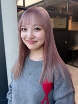 アルバム 銀座(ALBUM GINZA)&nbsp;ロング顔周りレイヤーおくれ毛前髪カット美髪_F30639