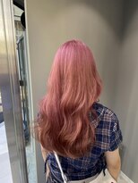 バディ 中野駅前店(BUDDY)&nbsp;ピンクグラデーション(ケアブリーチ+ケアカラー+TR)