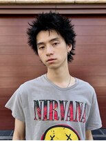 ヒュージ 表参道(huge)&nbsp;スパイキーショート/メンズカット/刈り上げなし/メンズパーマ