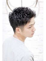 ヘアーアンドグルーミング ヨシザワインク(HAIR&GROOMING YOSHIZAWA Inc.)&nbsp;アイロンパーマツーブロック刈り上げショートアップバング理容室