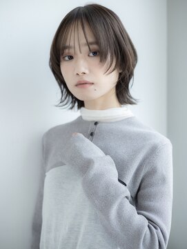 マカロン 郡山本店(MACARON) クラゲヘアー/小顔に見せるヘア/ココアベージュ/郡山110