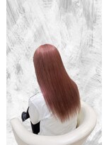 円(en)&nbsp;・チェリーピンク艶ストレート