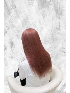 円(en) ・チェリーピンク艶ストレート
