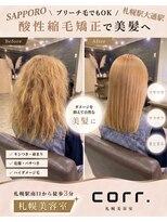 コール(corr.) ブリーチ毛対応酸性縮毛矯正