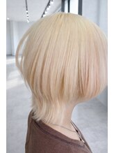 SORA hair【ソラヘアー】【6月下旬 NEW OPEN（予定）】&nbsp;ホワイト系　ベージュ系　ショートウルフ　10代　20代　夏　秋