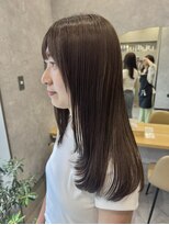ニーム クルール 国分寺北口店(NEEM Couleur)&nbsp;ロング/レイヤー/ブラウン/グレージュ/髪質改善/国分寺