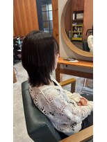 ウル 久留米(URU)&nbsp;ミディアムレイヤー/髪質改善縮毛矯正/ うる艶トリートメント