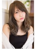 【die Schere Ast　上大岡】　グレージュ×アディクシーカラー　