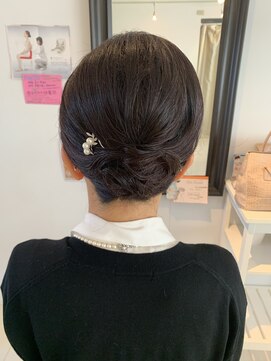 フェリーチェ(Felice) 着物　大人　夜会巻き　黒髪　和装