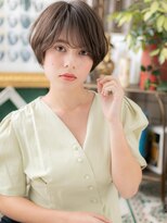 カバーヘアアンドスパ ブリス 浦和西口店(COVER HAIR & SPA bliss) 黒髪も！小顔に仕上げた大人ボブショートb浦和20代30代40代