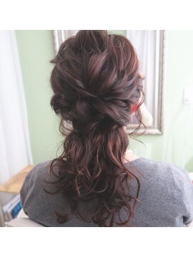 シェルベアー 銀座四丁目(Shell Bear) ☆ShellBear銀座４丁目ヘアアレンジ☆ヘアセット 結婚式お呼ばれ