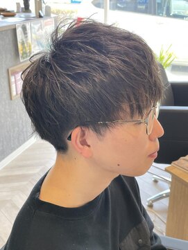 フィーリー ヘア デザイン 太田店(feAry) メンズ朝楽×ニュアンスマッシュ