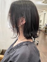 メイクス 表参道(MAKE'S omotesando)&nbsp;【福嶋潤也】37カーキグレージュボブ大人かわいいミディアム