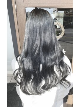 トリニティ(trinity) ブルーブラック＊ネイビーブルー＊ダブルカラー＊韓国風カラー