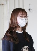 ロングのマッシュウルフ