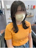 ナチュラルな外はねが可愛い エギョモリ