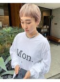 ハイトーンベリーショート(お客様スタイル)