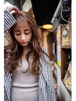 ドットハリス(.Hallis) 大人可愛い前髪/ミディアム/ボブ/20代30代/原宿/表参道
