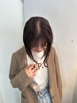 エトス プロデュースド バイ ヴァイナルズミックス(Ethos produced by Vinyl's mix) 切りっぱなしボブ