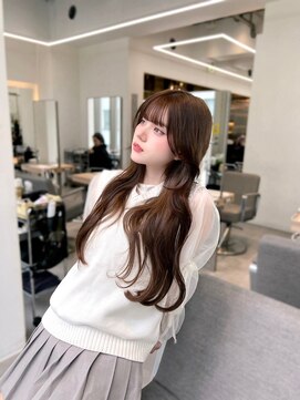 ノク 渋谷(nok) 紅茶カラー_大人ガーリーチョコレートモード