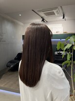 プレビア 上尾店(PREVIA)&nbsp;髪質改善カラー☆ナチュラルブラウン