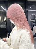 ミルクティーベージュダブルカラーグレージュカラーハイライト