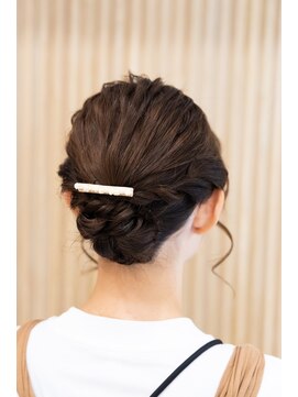 ヘアアレンジメント ボガスティーズ 溝の口店(Hair arrangement Vogusty's) アップヘア/発表会/七五三/ヘアメイク