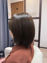 ヘアーデザインディープ hair design Deep&nbsp;2024年秋Deepトレンドカラー【オリーブベージュ】