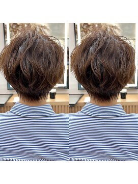 ロンドプロフィール 浦和(Lond profil) Lond.海気 大人丸みショート マッシショート パーマ