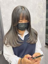 ワンズリー 本厚木店(ONE's ly) イメチェン/レッドブラウン/フルバング/似合わせカット/本厚木駅