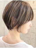 say.重政王道ショートメルティカラー似合わせカット