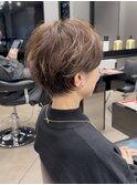 30代40代50代小顔似合わせカットくびレイヤーエモージュ大人可愛