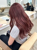 エトレ(etore)&nbsp;艶セミロング/カシスピンク/艶カラー/ピンクカラー