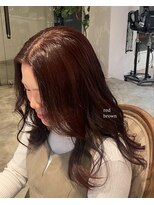 ムクヘア 御幸店(MUKU hair)&nbsp;柔らかいred brown color！