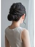【結婚式などに】カジュアルヘアアレンジ 早朝対応可（TEL）￥4800