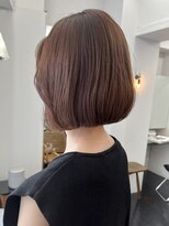 シベルバレー 横浜(sibell)&nbsp;＊20代30代ミニボブレイヤー丸みボブ前髪ありボブ顔周りレイヤー