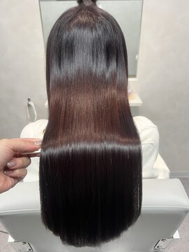 ラミュー(La Mieux) 髪質改善トリートメント暗髪パープル