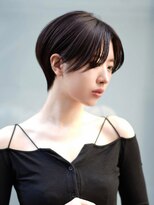 ソワネ 表参道(soigne) 表参道髪質改善カラーウルフショートボブアッシュグレージュ40代