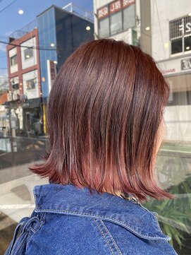 ティーフォースプラス(T force plus) 〇インナーカラー×ピンク〇