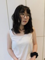 ブランシェ キャプラス(BRANCHE/CAPLUS)&nbsp;【ミディアム】パーマ風コテ巻き