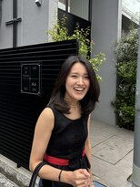 アオ ミナミアオヤマ(Ao. minami aoyama)&nbsp;似合わせレイヤー／顔周りレイヤー/レイヤー/ミディアムレイヤー