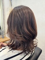 サプリ 国分寺店(Sapuri)&nbsp;セミロングの巻きスタイル