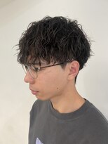 ニアウ 伊勢崎連取店(Niau)&nbsp;メンズマッシュツイストスパイラルパーマメンズパーマ